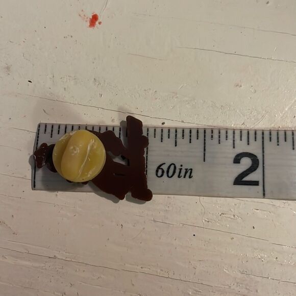 Vintage 1” x 0.75” “Wyoming ASI 65485” hat/lapel pin or tie tack - Picture 9 of 10